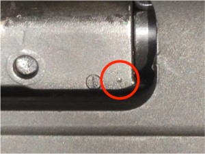 Remington has also corrected the manufacturing process to eliminate this potential firing pin problem in shotguns manufactured after November 24, 2014. Shotguns manufactured after November 24, 2014 will also have a punch mark on the bolt.