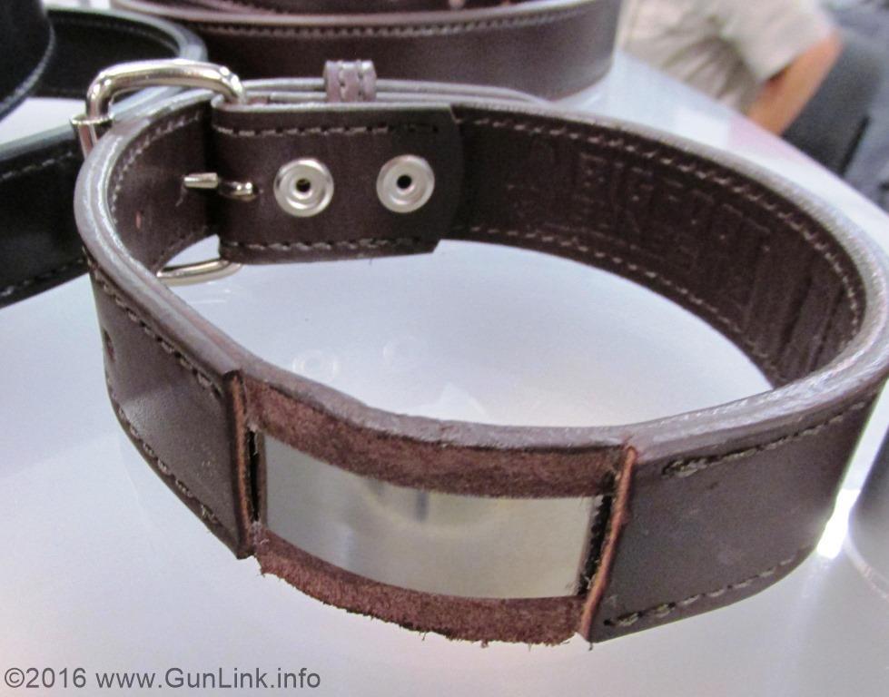 18oz Leather Gun Belt with Steel Core by Bigfoot Gun Belts